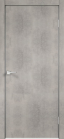 Межкомнатная дверь экошпон Velldoris TECHNO, глухая, муар светло-серый