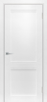 Межкомнатная дверь экошпон Мариам Техно 701, глухая, белоснежный