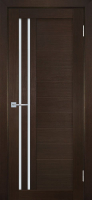 Межкомнатная дверь экошпон Мариам Техно 738, остекленная, венге