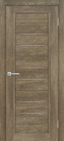 Межкомнатная дверь экошпон Мариам Техно 806, остекленная, бруно