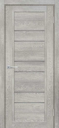 Межкомнатная дверь экошпон Мариам Техно 806, остекленная, чиаро гриджио