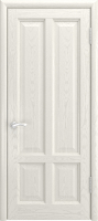 Межкомнатная дверь шпон Luxor Титан-3, глухая, Дуб RAL 9010