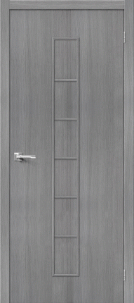 Межкомнатная дверь финиш флекс Bravo Тренд-11, глухая, 3D Grey