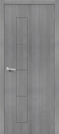 Межкомнатная дверь финиш флекс Bravo Тренд-3, глухая, 3D Grey