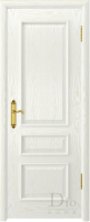 Межкомнатная дверь шпонированная DioDoor Цезарь-2 винтаж, глухая, ясень жасмин