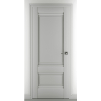Межкомнатная дверь Турин B4, глухая, серый