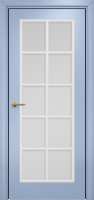 Межкомнатная дверь Турин с решёткой фрезерованный