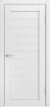 Межкомнатная дверь U-21, глухая, белый