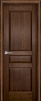 Межкомнатная дверь из массива ольхи Валенсия ДГ, античный орех