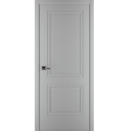 Межкомнатная дверь Венеция-2, глухая, эмаль светло серый