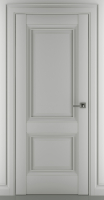 Межкомнатная дверь Венеция B1, глухая, серый