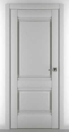 Межкомнатная дверь Венеция B4, глухая, серый