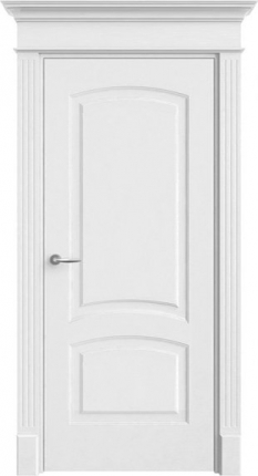 Межкомнатная дверь Верона 2, глухая, белый