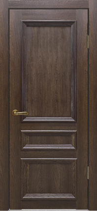 Межкомнатная дверь Вероника-5, глухая, дуб оксфордский