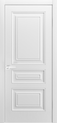 Межкомнатная дверь эмаль Milyana Версаль-2Ф глухая белоснежный