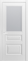 Межкомнатная дверь Версаль-2Ф остеклённая белоснежный