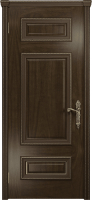 Межкомнатная дверь шпонированная DioDoor Версаль-4, глухая, американский орех тонированный