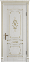 Межкомнатная дверь экошпон VFD Vesta, глухая, Bianco Classic PG