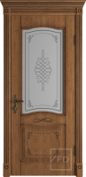 Межкомнатная дверь Vesta, остекленная, Honey Classic PB