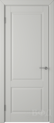 Межкомнатная дверь VFD Доррен 58ДГ02, глухая, Cotton светло-серый
