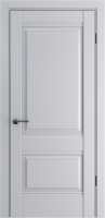 Межкомнатная дверь винил ДП-51, глухая, Silver Grey
