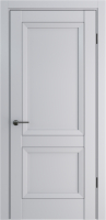 Межкомнатная дверь винил ДП-61, глухая, Silver Grey