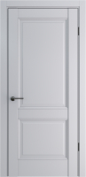 Межкомнатная дверь винил ДП-78, глухая, Silver Grey