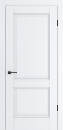 Межкомнатная дверь винил ДП-78, глухая, White Pearl