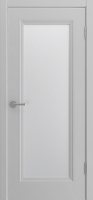 Межкомнатная дверь эмаль Шейл Дорс Vision 1 остеклённая RAL 7047 светло-серый