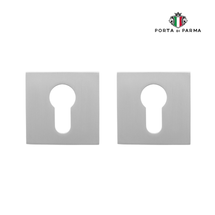 Накладка под цилиндр PORTA DI PARMA CYL.02 Матовый никель CYL.02.14