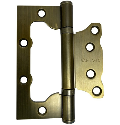Петля без врезки 100*75*2,5 2BB-CF кофе