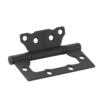 Петля без врезки Adden Bau 100x75x2,5 BUT BLACK черный