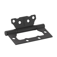 Петля без врезки Adden Bau 100x75x2,5 BUT BLACK черный