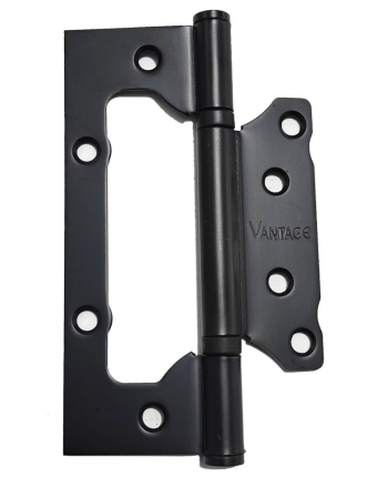 Петля без врезки B2-BL 125x75 x2.5 черный