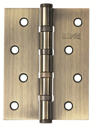 Петля BUSSARE B020-C 100X75X2.5-4BB-1AB, античная бронза