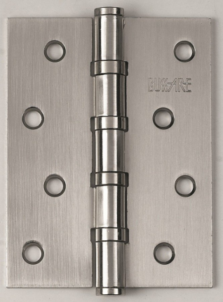 Петля BUSSARE B020-C 100X75X2.5-4BB-1SC, матовый хром