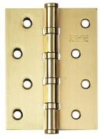 Петля BUSSARE B020-C 100X75X2.5-4BB-1WG, валлийское золото