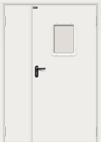 Противопожарная дверь ДПО-1,5 Ral 7035