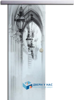 Раздвижная стеклянная дверь Аркада