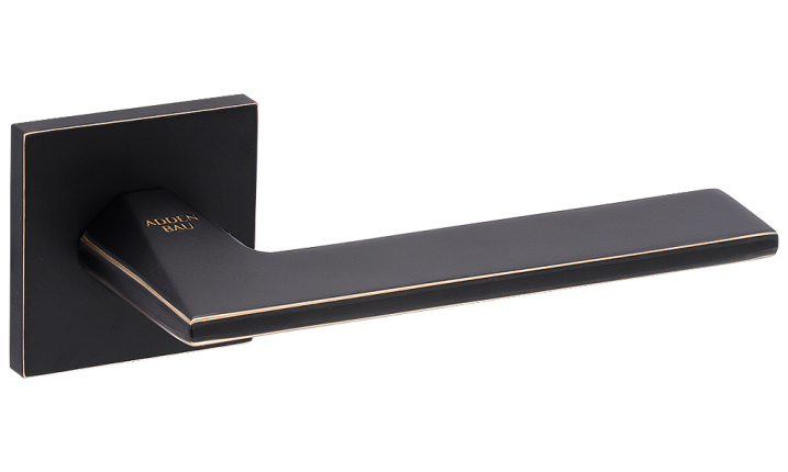 Ручка ADDEN BAU BINARY Q572 BLACK / GOLD RIM черный, грань золото