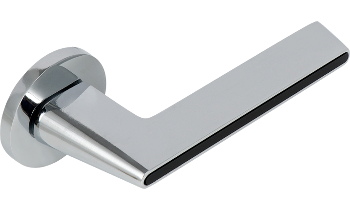 Ручка ADDEN BAU RIVER S-486 CHROME BLACK хром/черный