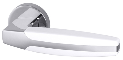 Ручка Armadillo ARC URB2 CP/White-14 хром/белый