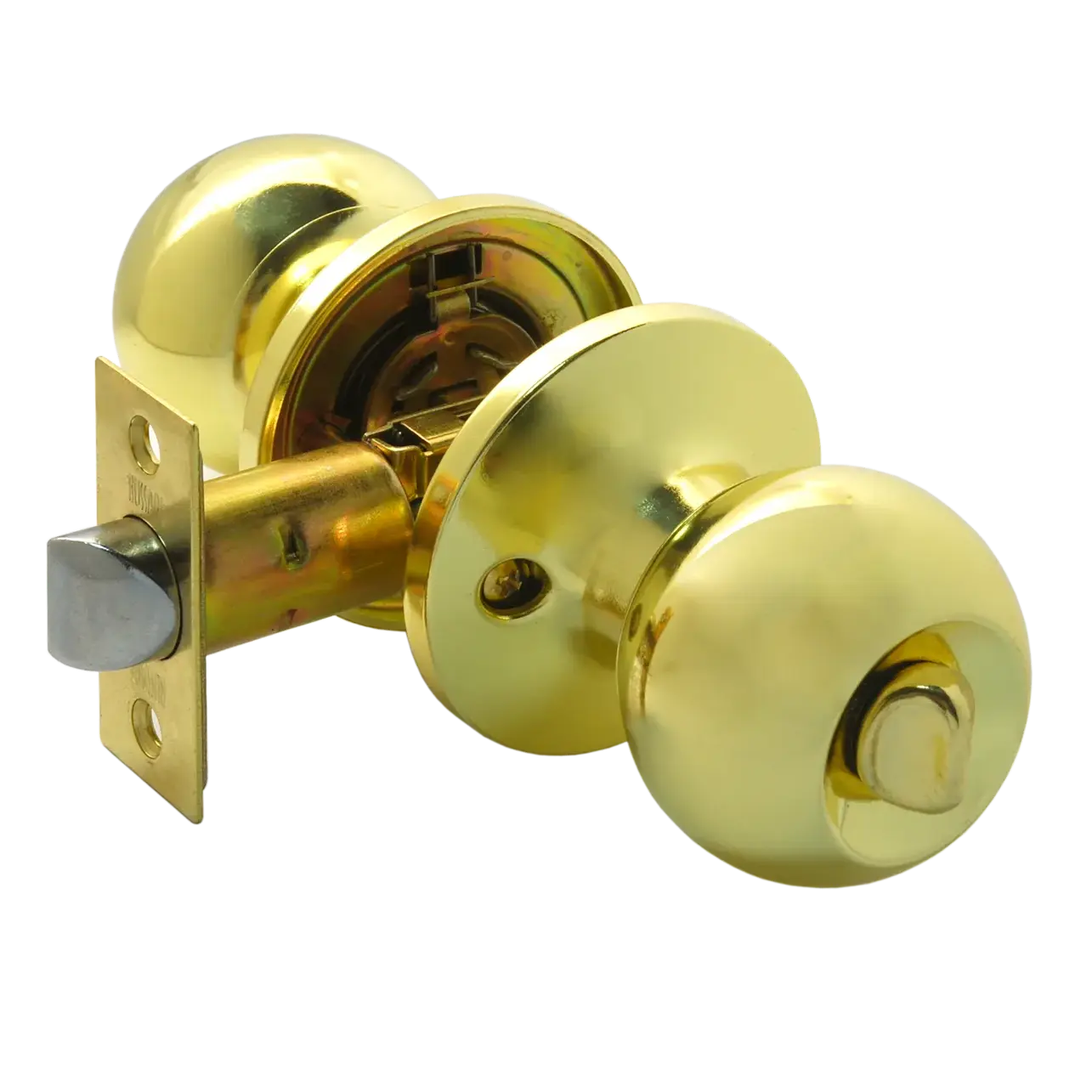 Ручка BUSSARE 67-03 GOLD шариковая, с фиксатором (золото блестящее)