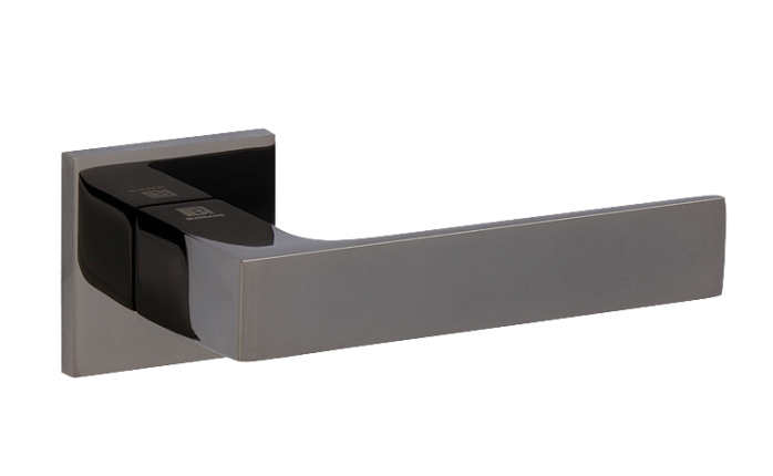 Ручка дверная BUSSARE FORTE A-59-40 B.NICKEL Черный никель