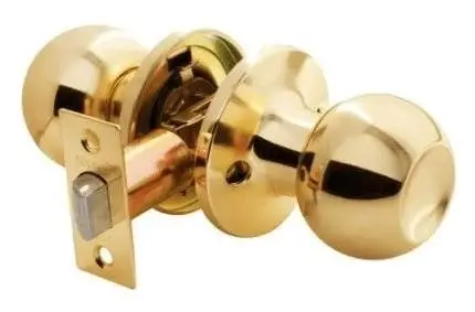 Ручка дверная HK-01 PG без фиксатора, золото