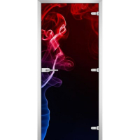 Стеклянная межкомнатная дверь ABSTRACTION-10