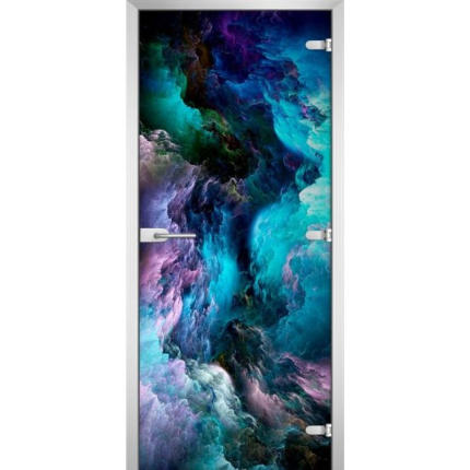 Стеклянная межкомнатная дверь ABSTRACTION-13