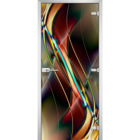 Стеклянная межкомнатная дверь ABSTRACTION-15