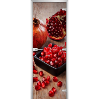 Стеклянная межкомнатная дверь FRUITE-16