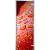 Стеклянная межкомнатная дверь FRUITE-18